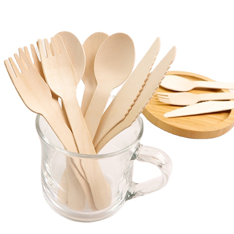 wooden cutlery